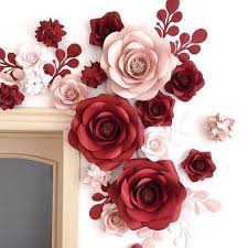 How to make paper flowers large paper flowers big flowers faux flowers tissue paper flowers paper roses fabric flowers diy paper paper crafts. Paper Flowers Wall Decor Photos Facebook