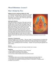 Maybe you would like to learn more about one of these? Moral Dilemmas Lesson 5