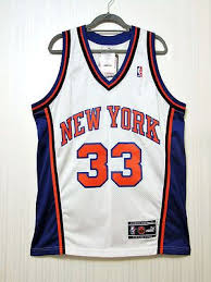 Patrick Ewing 2000 New York Knicks Puma Authentic Home