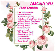 Maybe you would like to learn more about one of these? Paket Khitanan By Almira Wedding Planner Organizer Bridestory Store