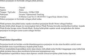 Namun yang terpenting, dalam surat tersebut kamu harus menyertakan keterangan data diri pemilik. 15 Contoh Surat Kuasa Pelunasan Kredit Motor