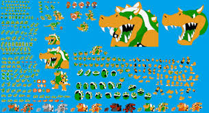 NES (SMB1) Bowser Sprite Sheet by icelucario20xx -- Fur Affinity [dot] net
