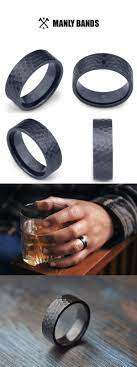 The Tyler Rings For Men Wedding Bands Black Zirconium