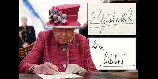 Maybe you would like to learn more about one of these? Here S Why The Queen Uses Two Signatures And How They Re Both Very Different Photos How Africa News