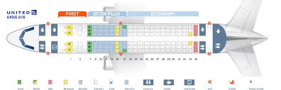 United A319 Seat Map Seat Map Us Airways Airbus A319