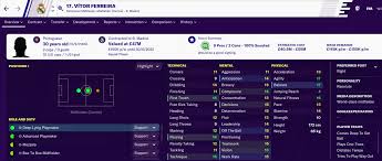 Bürgerlich vítor machado ferreira) ist ein portugiesischer fußballspieler, der beim fc porto unter vertrag steht. Potential Fm On Twitter Vitinho Vitor Ferreira 20 Year Old Who Just Signed For Wolves His Stats In Football Manager At 30 Years Old Wwfc Https T Co Fewfjhdodr Twitter