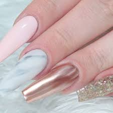 From color to design to nail care, these are the biggest nail trends you can expect to see this spring 2020. Matte Rose Gold Matte Baby Pink Nails Matte