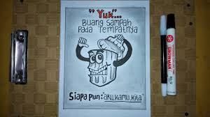 Berikut ini adalah contoh dari slogan kebersihan lingkungan antara lain. Cara Membuat Poster Kebersihan Lingkungan Yang Mudah Youtube