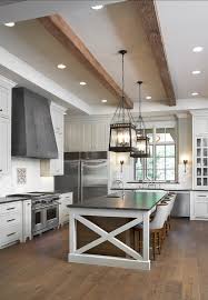 lake house with transitional interiors