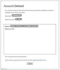 How to say numbers without tags in roblox. Banned From Roblox Imgflip