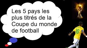 Catherine et edgar se sont produits dans des lieux parmi les plus. Les 5 Pays Les Plus Titres De La Coupe Du Monde De Football Youtube