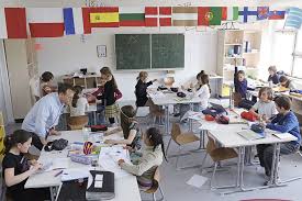 Most of the elementary schools in the us are coeducational, which means that classes are mixed boys and girls. The German School System The German Way More