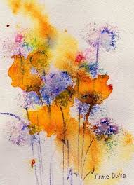 Painting the look of summer flowers. Field Flowers Art Print By Anne Duke In 2021 Abstract Watercolor Painting Flower Painting