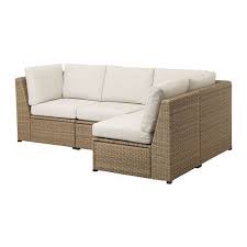 Solleron Modular Corner Sofa 3 Seat Outdoor Brown Froson Duvholmen Beige Depth 33 1 2 Ikea Modular Corner Sofa Corner Sofa Outdoor Lounge Furniture