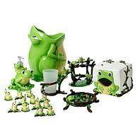 (decorate) award a mark of honor, such as a medal, to; Frog Bathroom Set Frog Bathroom Frog Decor Frog Figurines