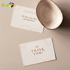 A hand written thank you card is a meaningful way to express your gratitude for occasions big and small. Fancy Texture Paper Personalized Thank You Business Card Insert Custom Thank You Card China Custom Thank You Card Thank You Business Card Insert Made In China Com
