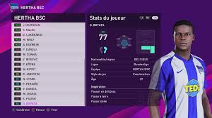 Hertha berlin shirts and kits 2019/2020 season. Pes 2020 Hertha Bsc Created Players Stats Youtube