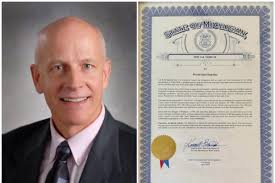 向世界法轮大法日致敬美国密歇根州特别褒奖| 法轮功| 大纪元