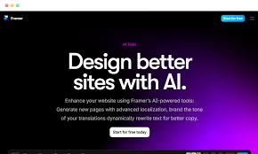 Framer AI: 免费在线AI生成网站网页制作工具– 通塔师AI导航