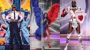 Inilah kostum yang dikenakan para kontestan miss universe pada persembahan national costume. B8u Fqzn Upctm