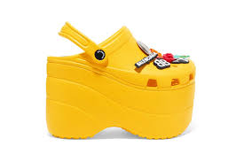 If you thought the balenciaga platform crocs of 2017 were um, unexpected, brace yourself for the brands' latest collaboration. Balenciaga S Platform Crocs Arrive In Yellow Hypebae