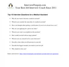 Sample thank you letter after interview for medical assistantmedical. Top 10 Medical Assistant Interview Questions Answers