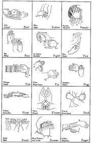 23 specific sign language swear words chart