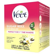 Get the best deal for veet waxing supplies for hair removal from the largest online selection at ebay.com. Hair Removal Wax Veet Sugar Wax Hair Remover Waxing Kit With Essential Oils And Floral Vanilla Fragrance 250ml Wax And 12 Fabric Strips With 1 Spatula Walmart Com Walmart Com