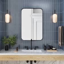 A complement to any style of home decor,a complement to any this beautiful mirror features a clean and classic gray finish. Orren Ellis Weeksville Modern And Contemporary Bathroom Vanity Mirror Reviews Wayfair