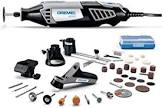4000-4/34 High Performance Rotary Tool Kit with Variable Speed Rotary Tool, 4 Attachments and 34 Accessories Dremel
