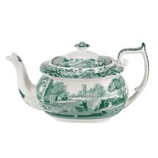 Your price:$1,037.40(you save 33%!) stafford flowers teapot by spode. Spode Green Italian Teapot Afternoontea Co Uk Shop