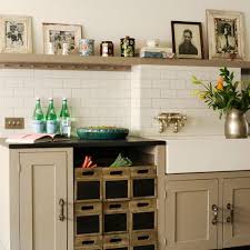 Mushroom Cabinets With White Walls Like The Natural Wood With This Home Kitchens Kitchen Inspirations Country Kitchen
