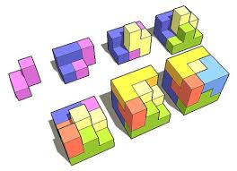 Many of the pieces of the puzzle are the same shape as pieces in the tetris video game. Pin On 00 Wooden Puzzle Solutions