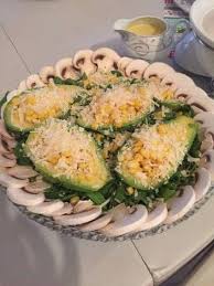 سلطة الافوكادو والذرة بالصور من رينا من كوكباد Recipe Food Vegetables Zucchini