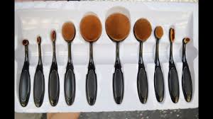 Para qué sirve cada tipo de brocha de maquillaje. Set De Brochas Oval Resena Youtube