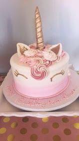 Unicorn Happy Birthday Rose Gold Cake Unicorn Party Rose Gold Pink Unicorn Birthday Party Cake Pink Unicorn Party Unicorn Birthday