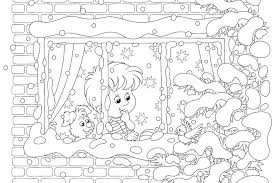Duck gathered for a walk. Snow Coloring Pages Free Printable Winter Snow Themed Coloring Pages For Kids Printables 30seconds Mom