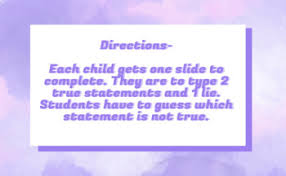 Two truths and lie works best when you have a smaller group of 5 to 10 people. Distance Learning Two Truths And A Lie Zoom Virtual Game By Keegan For Kids