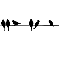 Bird On A Wire Movie Vancouver Birds On A Wire Silhouette Art Bird Silhouette Silhouette