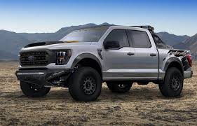 Grille for f150 2015 2016 2017, aaiwa front grill replacement with amber led light raptor style grill kit, matt black. This New 770 Hp Ford F 150 V8 Raptor Tuner Truck Is The Alpha By Paxpower The Fast Lane Truck