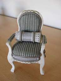 Dollhouse Miniature Designer Accent Chair Etsy Modern Dollhouse Furniture Dollhouse Miniatures Designer Accent Chairs