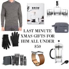 See gift ideas for boyfriends for christmas birthdays, anniversaries, and more for all. Last Minute Christmas Gifts For Him All Under 50 The Scarlett Social