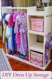 Diy Dress Up Storage Center Dress Up Storage Kids Playroom Kids Room