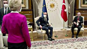 How sofagate likely relates to the pandemic treaty. Sofa Gate Ankara Controversy Over The Chair Denied To Von Der Leyen