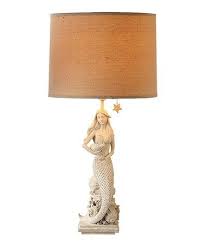 Look What I Found On Zulily Whitewash Sitting Mermaid Table Lamp Zulilyfinds Lamp Table Lamp Mermaid Decor