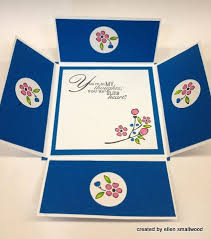 5% coupon applied at checkout. 4 Corner Fold Up Card By Ellen S Joy Fold Card Cards Folded Cards