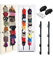 Organizador Bolsos Puerta Colgante 16 Carteras Gorras Etc Bag Rack Door Hangers Cap Rack