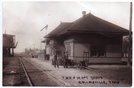 Rppc Collinsville Texas T P M K T Depot 1950s Kodak Kodak Depot Texas