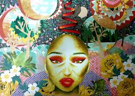 Self Portrait Collage with Bonnie