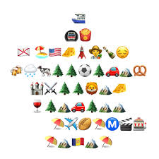 France is definitely one of the most diverse countries in the world in the territory of which you can find many interesting things for both tourists and local residents. Emoji Map Of France Geography